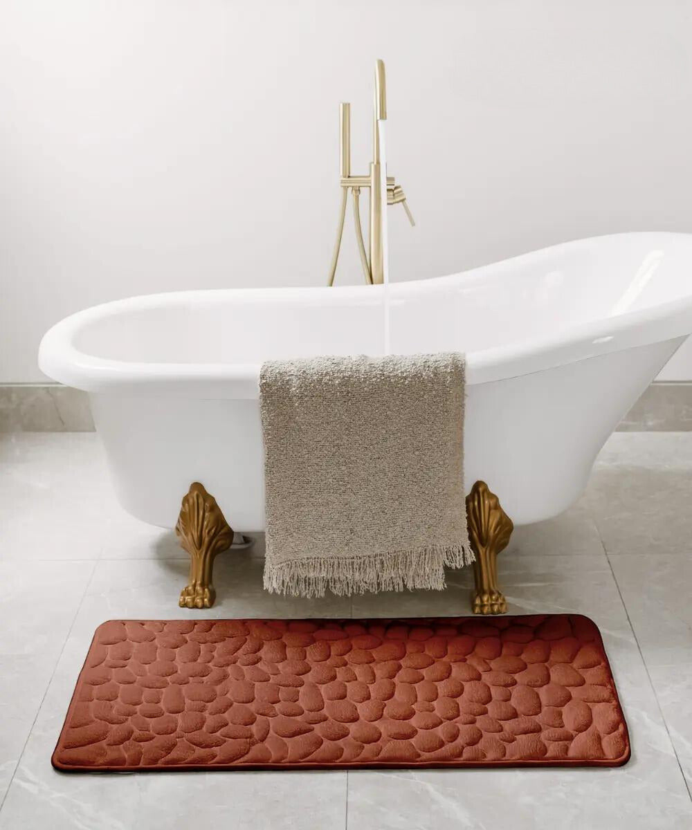 Tappetino da bagno massaggiante e antiscivolo per un comfort totale