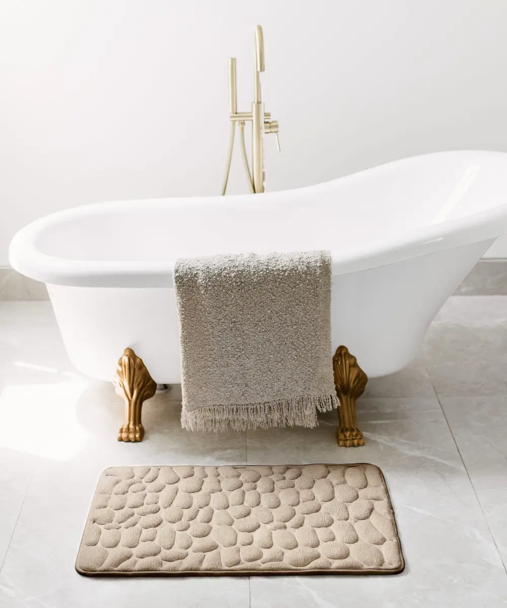 Tappetino da bagno massaggiante e antiscivolo per un comfort totale