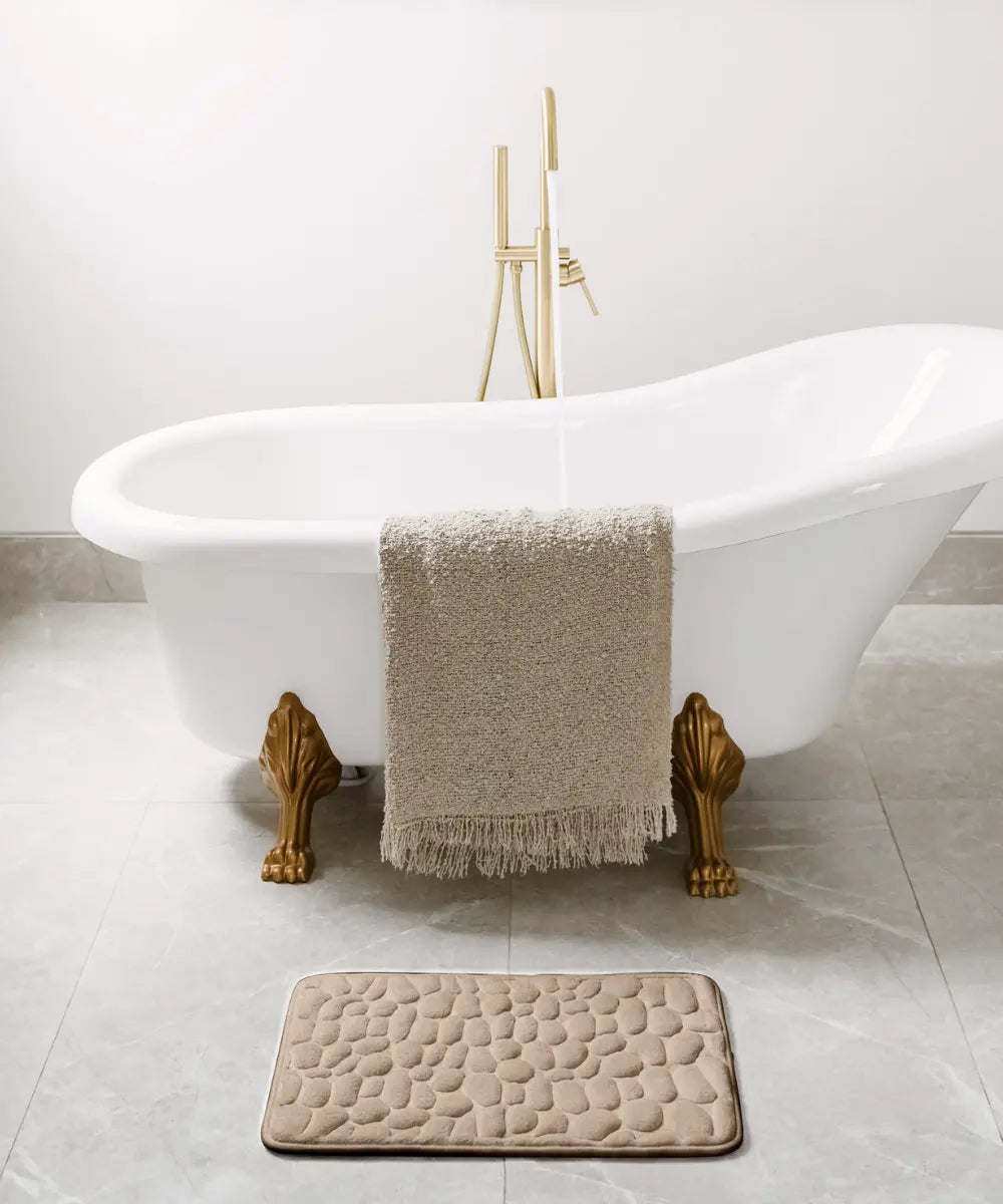 Tappetino da bagno massaggiante e antiscivolo per un comfort totale