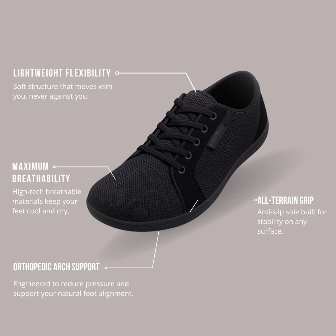 Chaussures larges – Marche naturelle et sans douleur