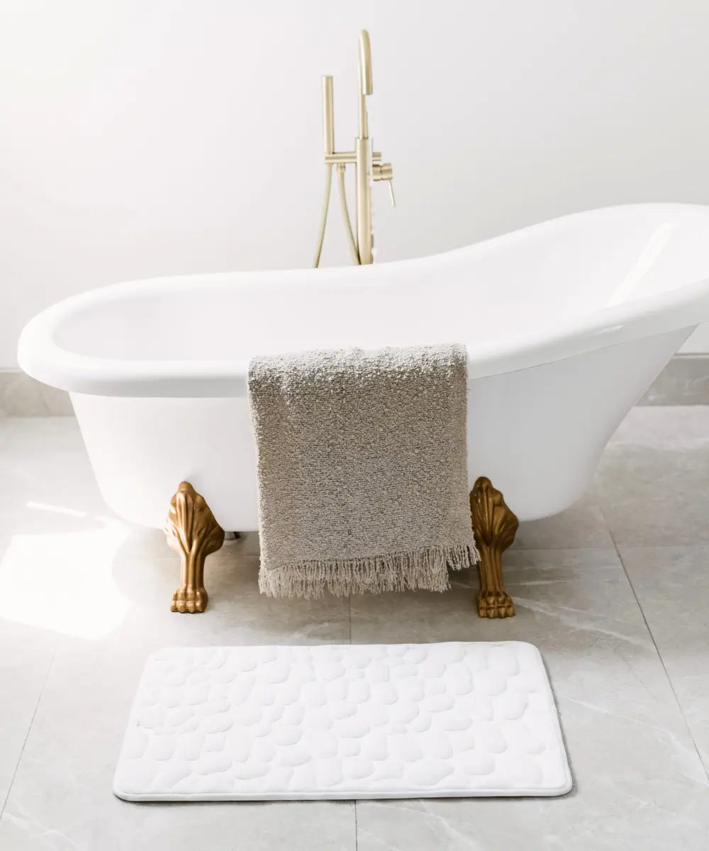 Tappetino da bagno massaggiante e antiscivolo per un comfort totale