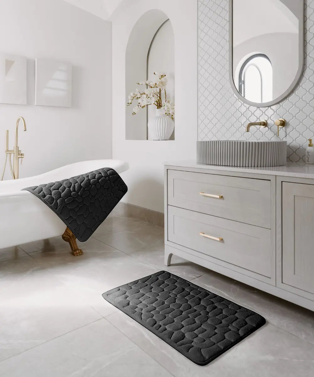 Tappetino da bagno massaggiante e antiscivolo per un comfort totale