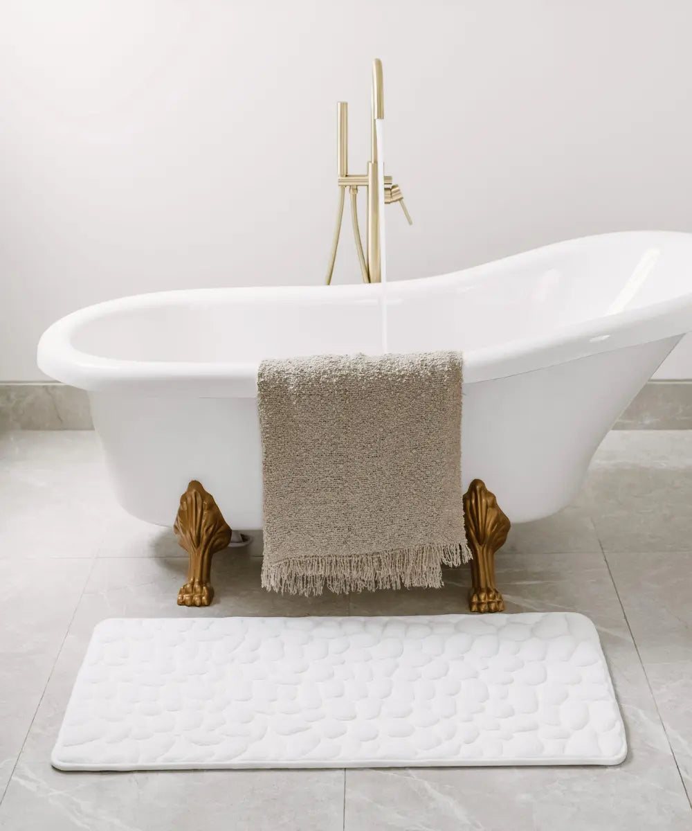 Tappetino da bagno massaggiante e antiscivolo per un comfort totale