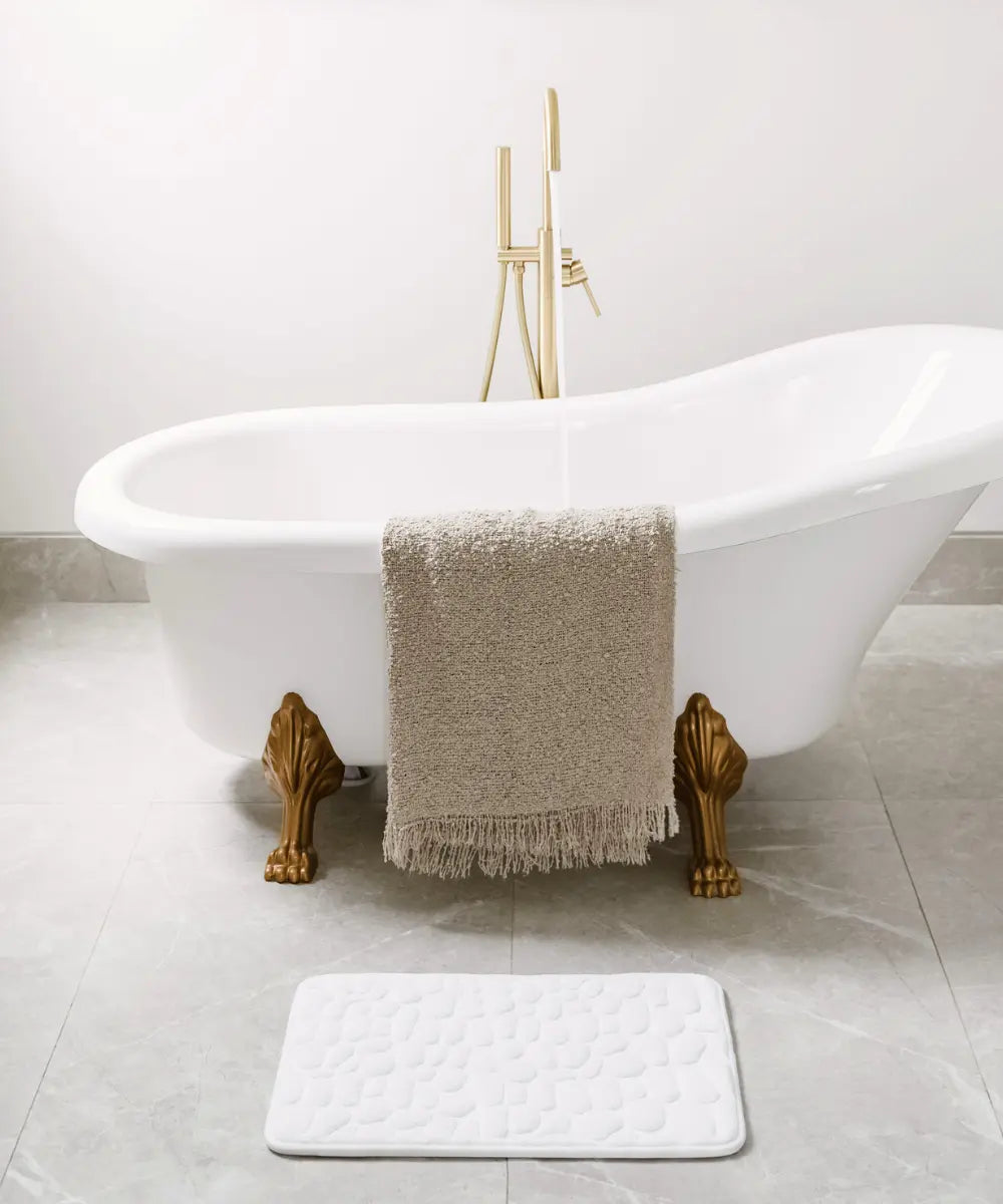 Tappetino da bagno massaggiante e antiscivolo per un comfort totale