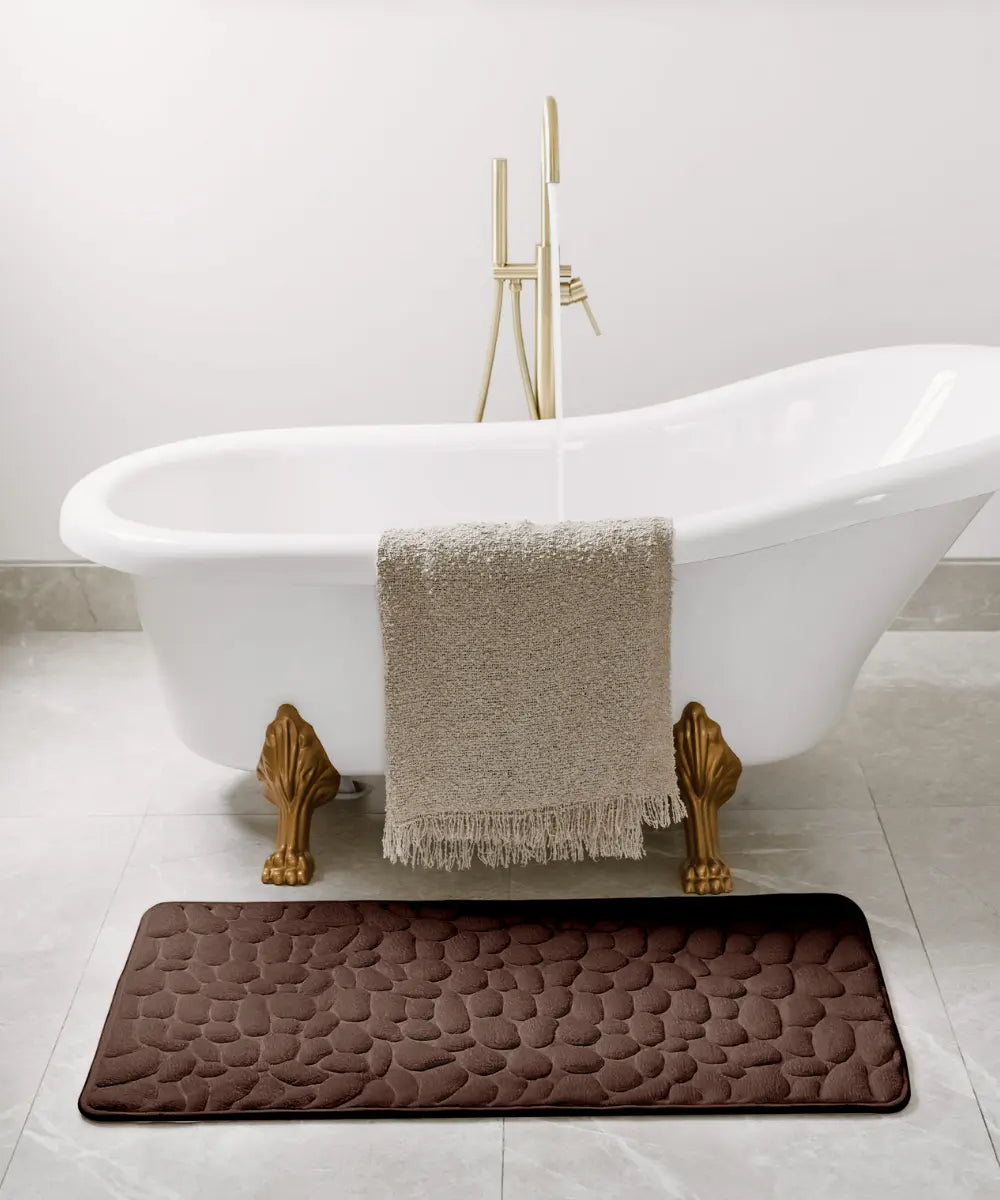 Tappetino da bagno massaggiante e antiscivolo per un comfort totale