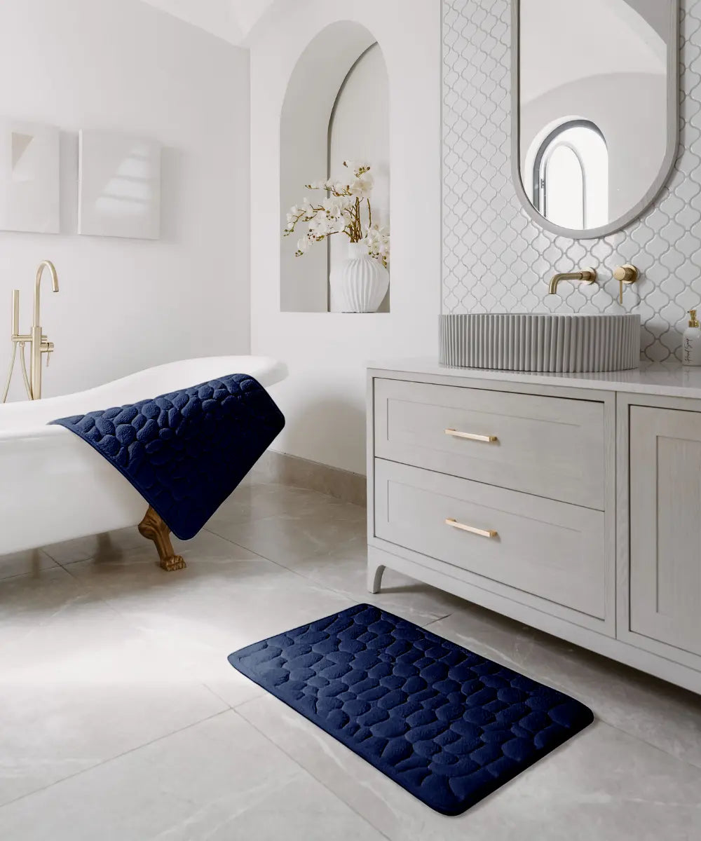 Tappetino da bagno massaggiante e antiscivolo per un comfort totale
