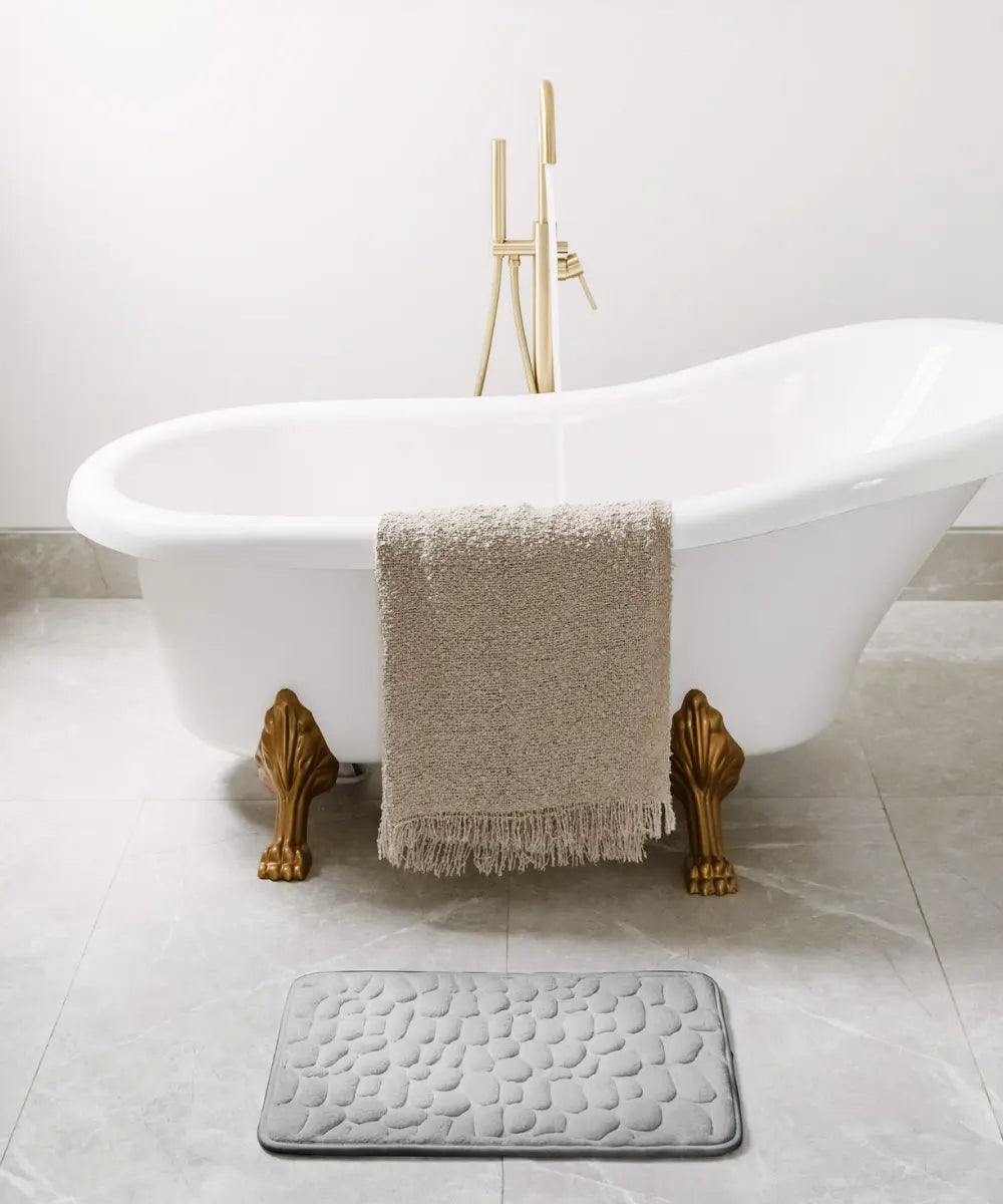 Tappetino da bagno massaggiante e antiscivolo per un comfort totale