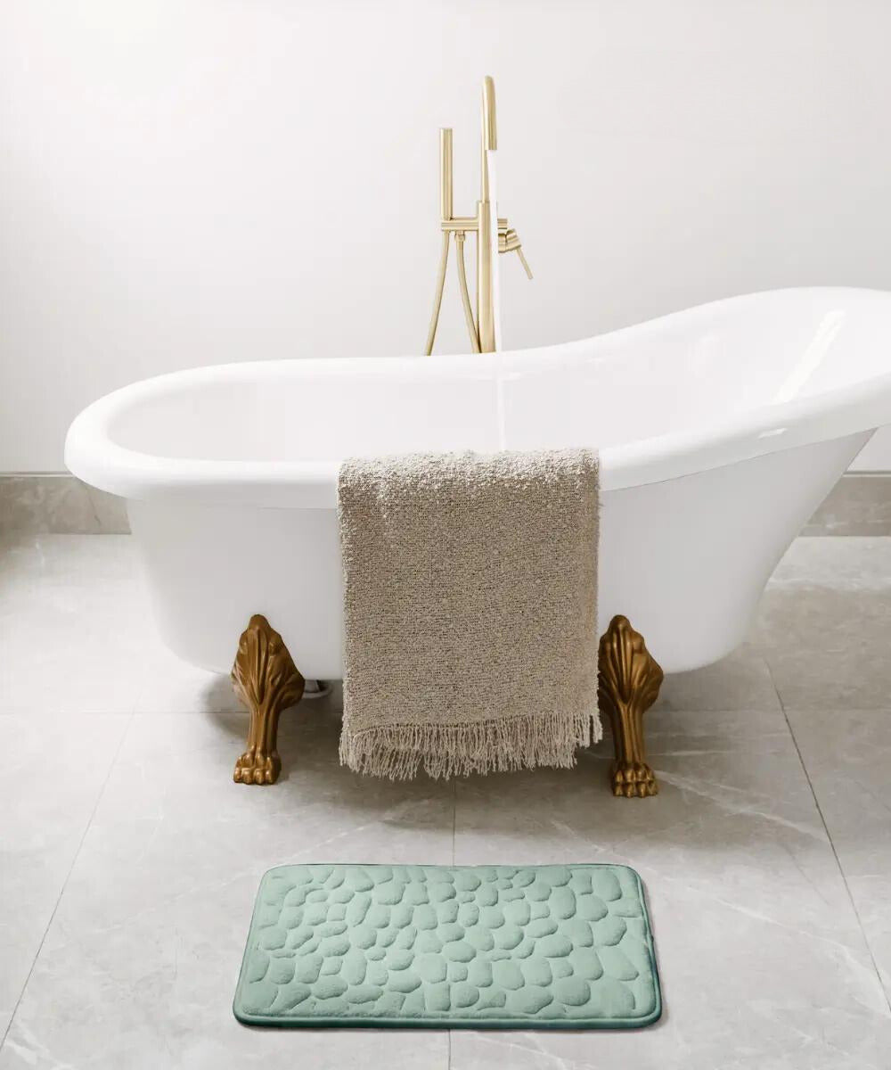 Tappetino da bagno massaggiante e antiscivolo per un comfort totale