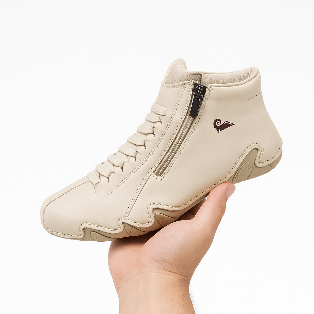 VogBeck 2.0 – Chaussures Orthopédiques Respirantes à Double Zip Confort