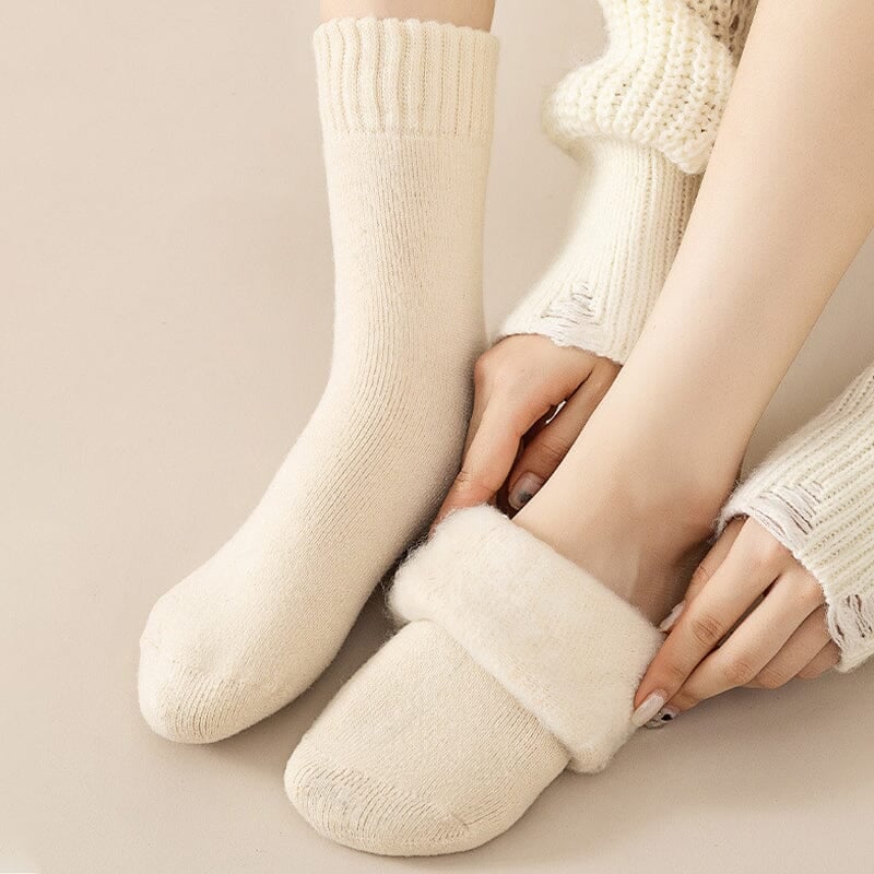 冬用のサーマルソックス