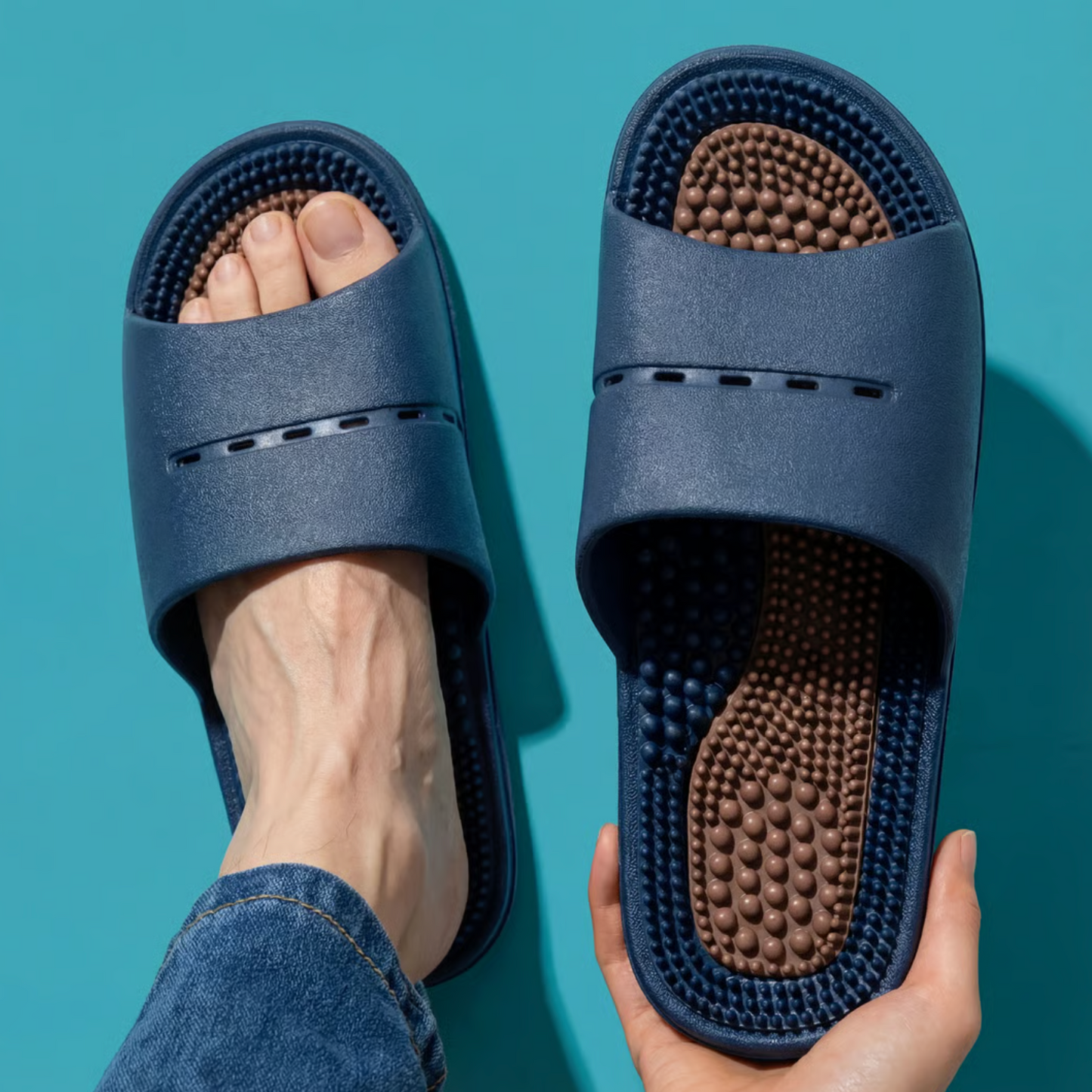 Massage Sandaler - Akupressur Punkter 