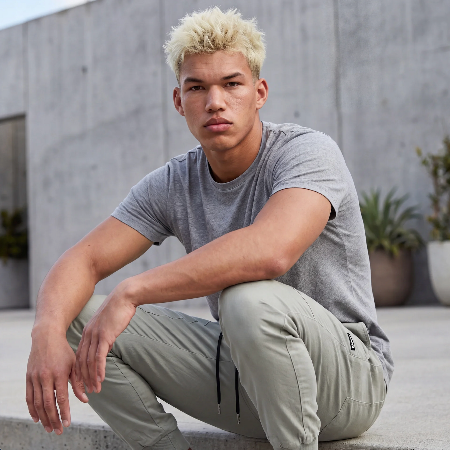 Comfortabele cargobroek met grote opbergruimte 